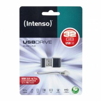 INTENSO Cl&eacute; USB 3.0 Slim Line - 32 Go