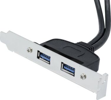Equerre avec 1 port eSATA + cordon interne de 30 cm - Carte contrôleur