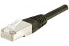 Cordon RJ45 CAT 6A S/FTP noir - 20 m