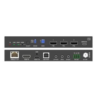 ALTIMIUM - Kit extendeur - USB-C/HDMI, HDBaseT 3.0, 4K@60Hz 4:4:4, 100m