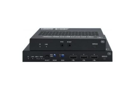 ALTIMIUM - Kit extendeur - USB-C/HDMI, HDBaseT 3.0, 4K@60Hz 4:4:4, 100m