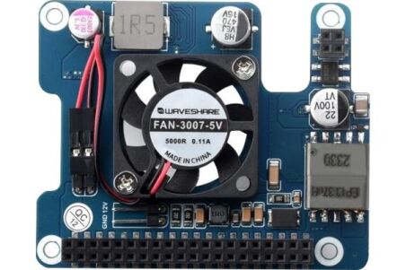 Module PoE HAT ventil&eacute; pour Raspberry Pi 5