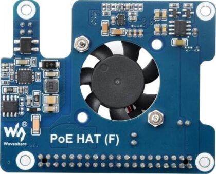 Module PoE HAT ventil&eacute; pour Raspberry Pi 5